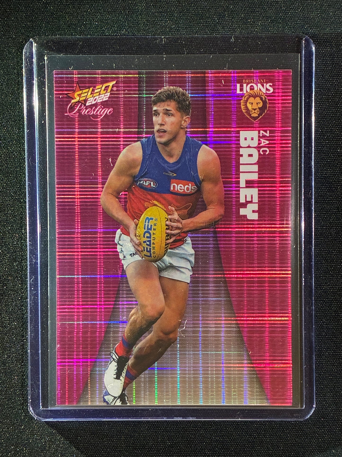 2022 Footy Stars Prestige ZAC BAILEY Pink Parallel 40/325