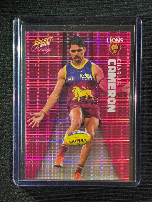 2022 Footy Stars Prestige CHARLIE CAMERON Pink Parallel 165/325