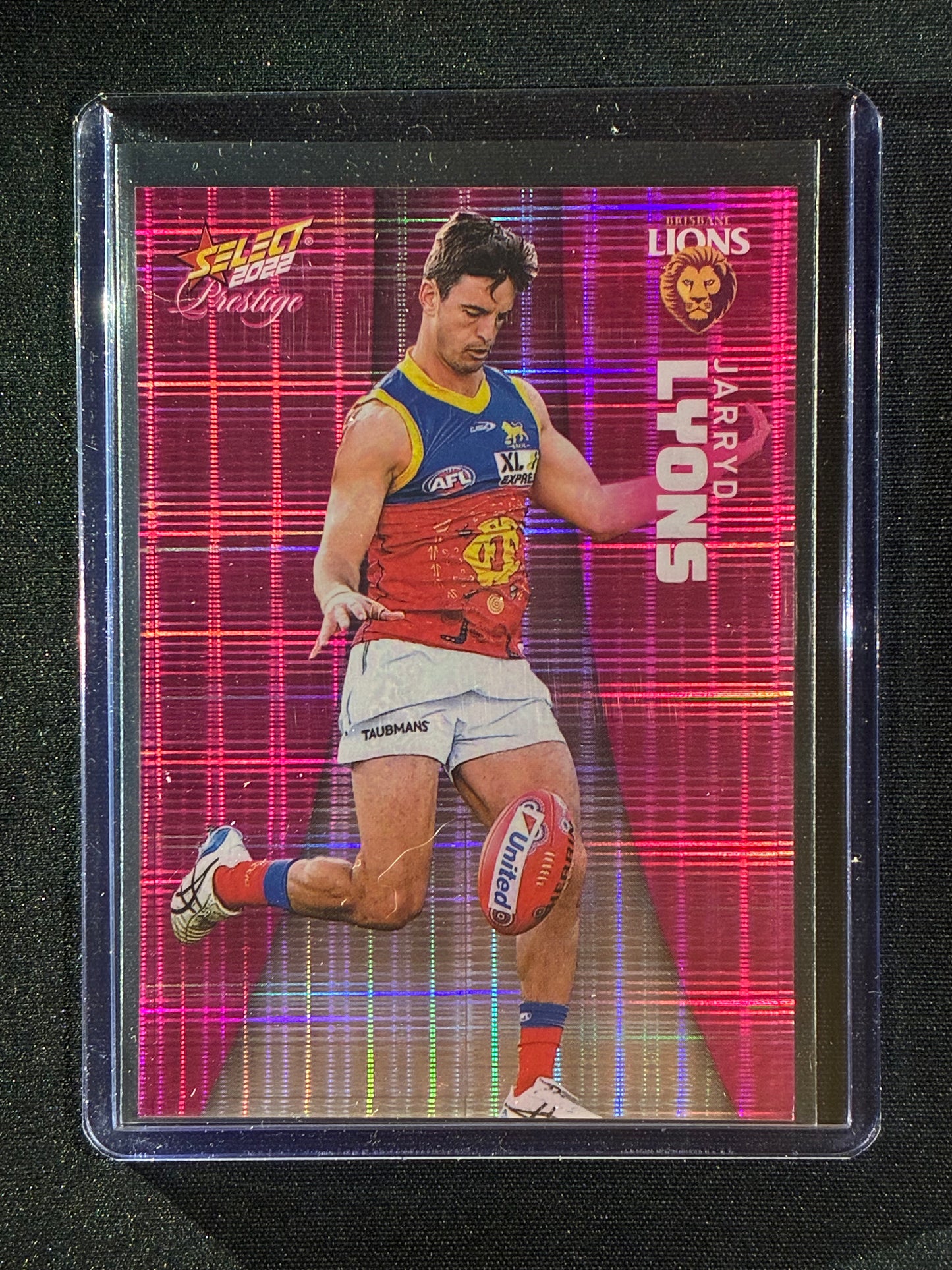 2022 Footy Stars Prestige JARRYD LYONS Pink Parallel 214/325