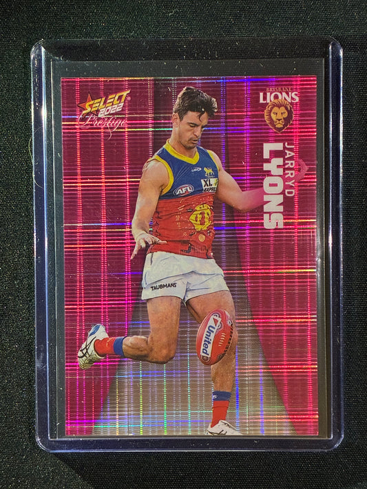 2022 Footy Stars Prestige JARRYD LYONS Pink Parallel 300/325