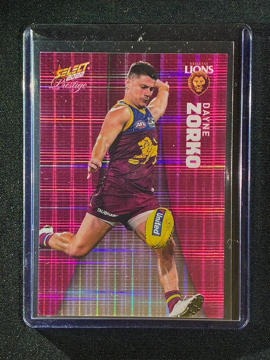 2022 Footy Stars Prestige DAYNE ZORKO Pink Parallel 293/325