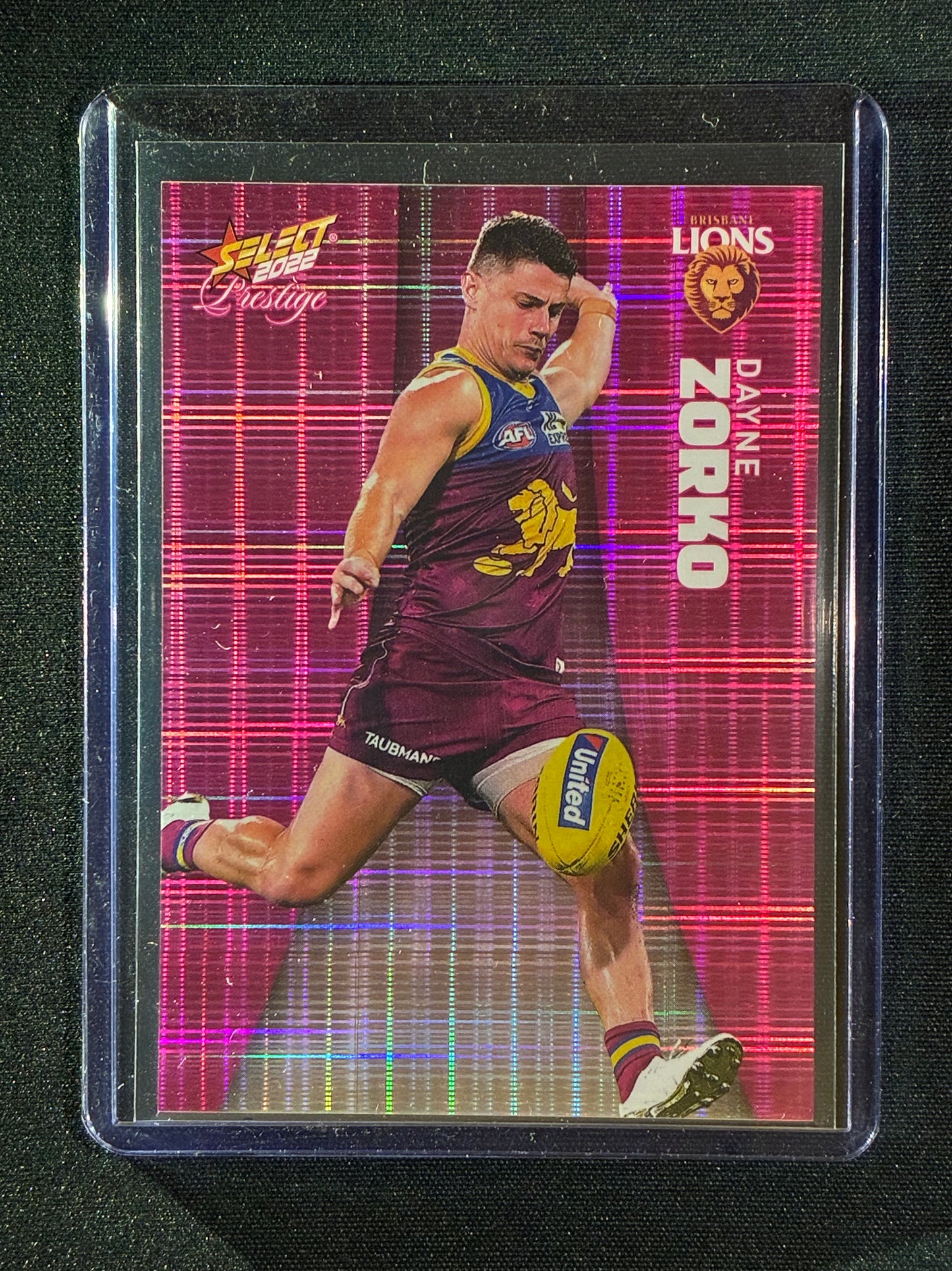 2022 Footy Stars Prestige DAYNE ZORKO Pink Parallel 279/325