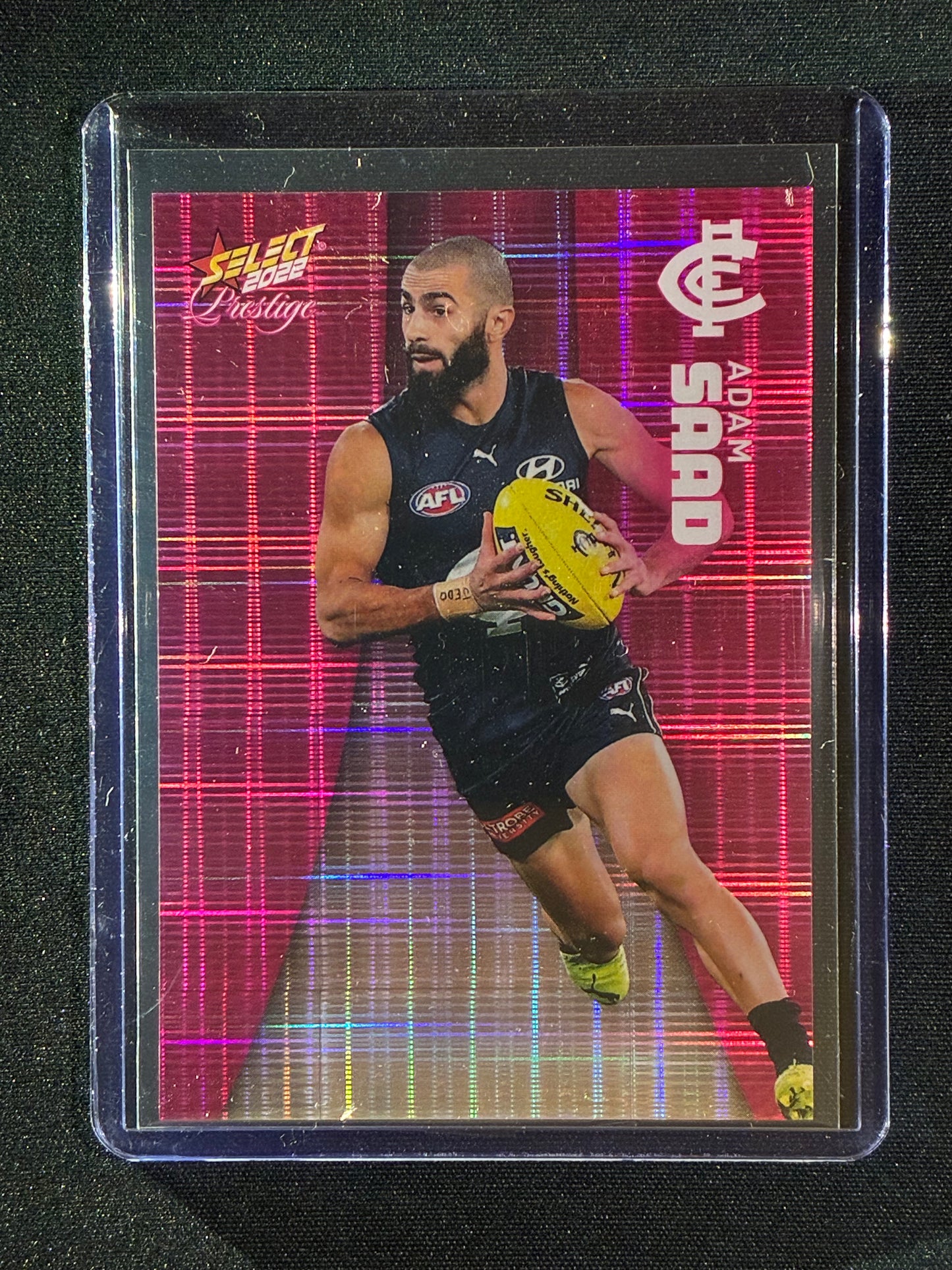 2022 Footy Stars Prestige ADAM SAAD Pink Parallel 23/325