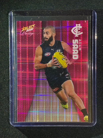 2022 Footy Stars Prestige ADAM SAAD Pink Parallel 23/325