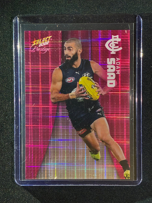 2022 Footy Stars Prestige ADAM SAAD Pink Parallel 23/325