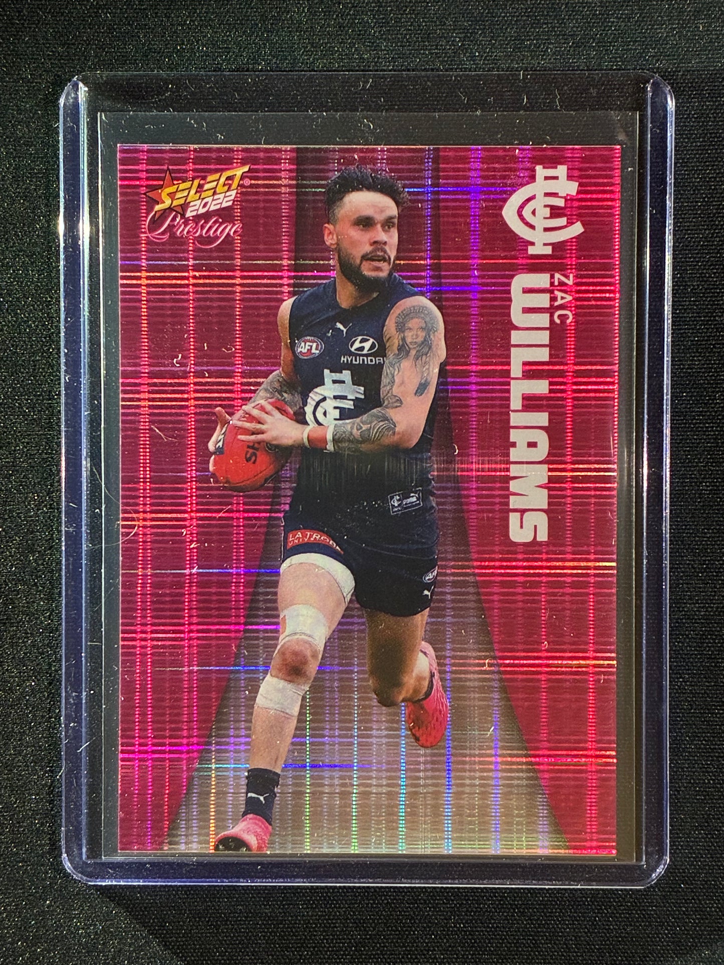 2022 Footy Stars Prestige ZAC WILLIAMS Pink Parallel 176/325
