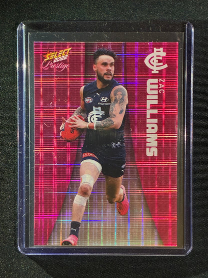 2022 Footy Stars Prestige ZAC WILLIAMS Pink Parallel 176/325
