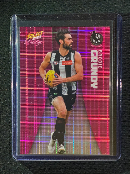 2022 Footy Stars Prestige BRODIE GRUNDY Pink Parallel 13/325