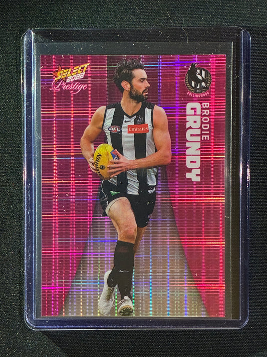 2022 Footy Stars Prestige BRODIE GRUNDY Pink Parallel 13/325