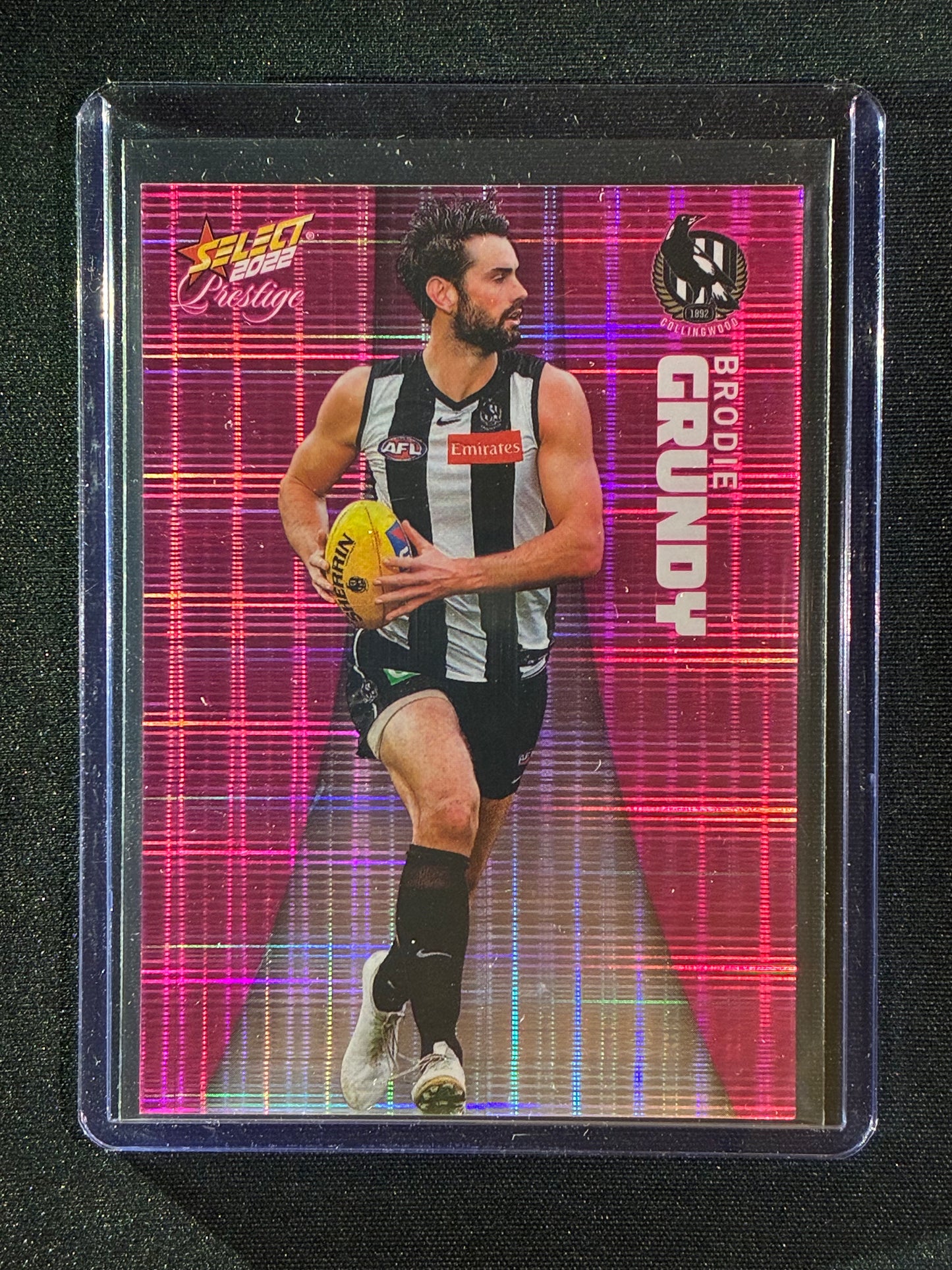 2022 Footy Stars Prestige BRODIE GRUNDY Pink Parallel 323/325