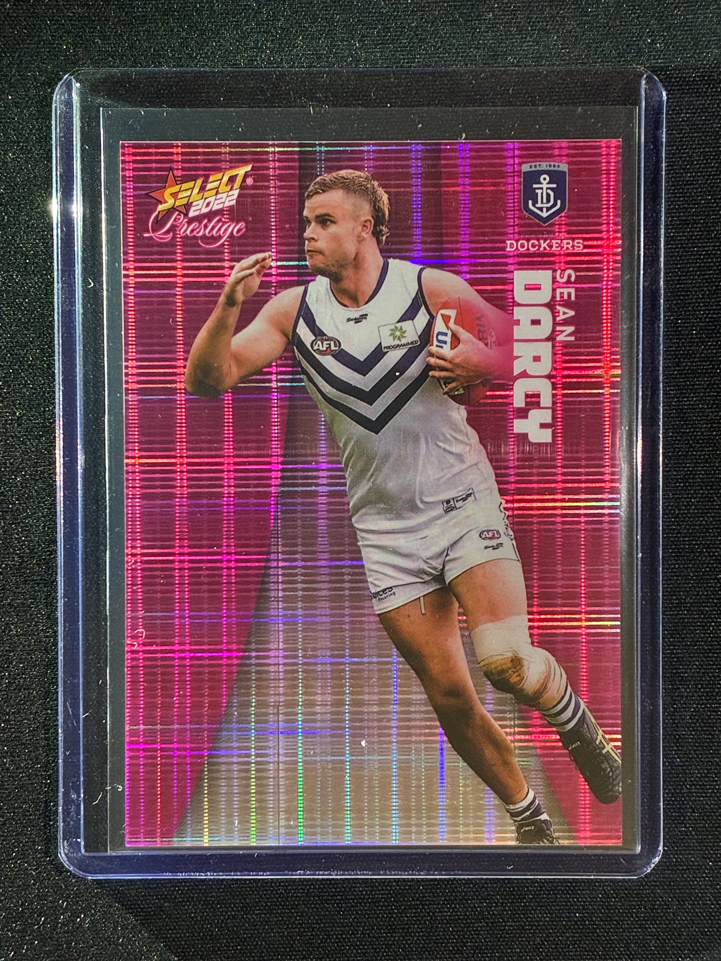 2022 Footy Stars Prestige SEAN DARCY Pink Parallel 49/325
