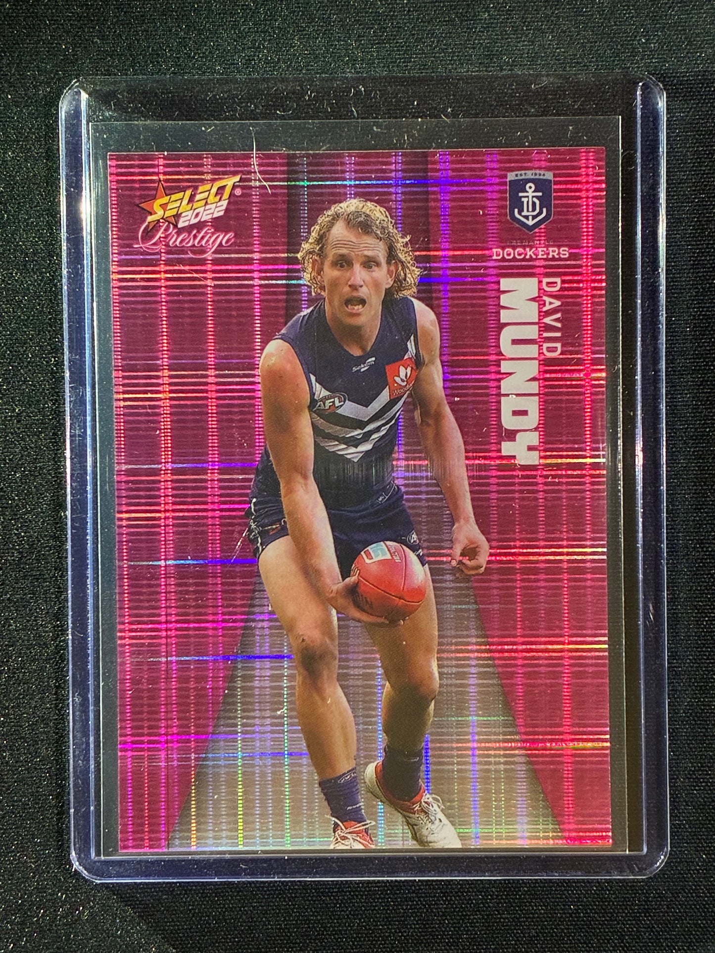 2022 Footy Stars Prestige DAVID MUNDY Pink Parallel 236/325