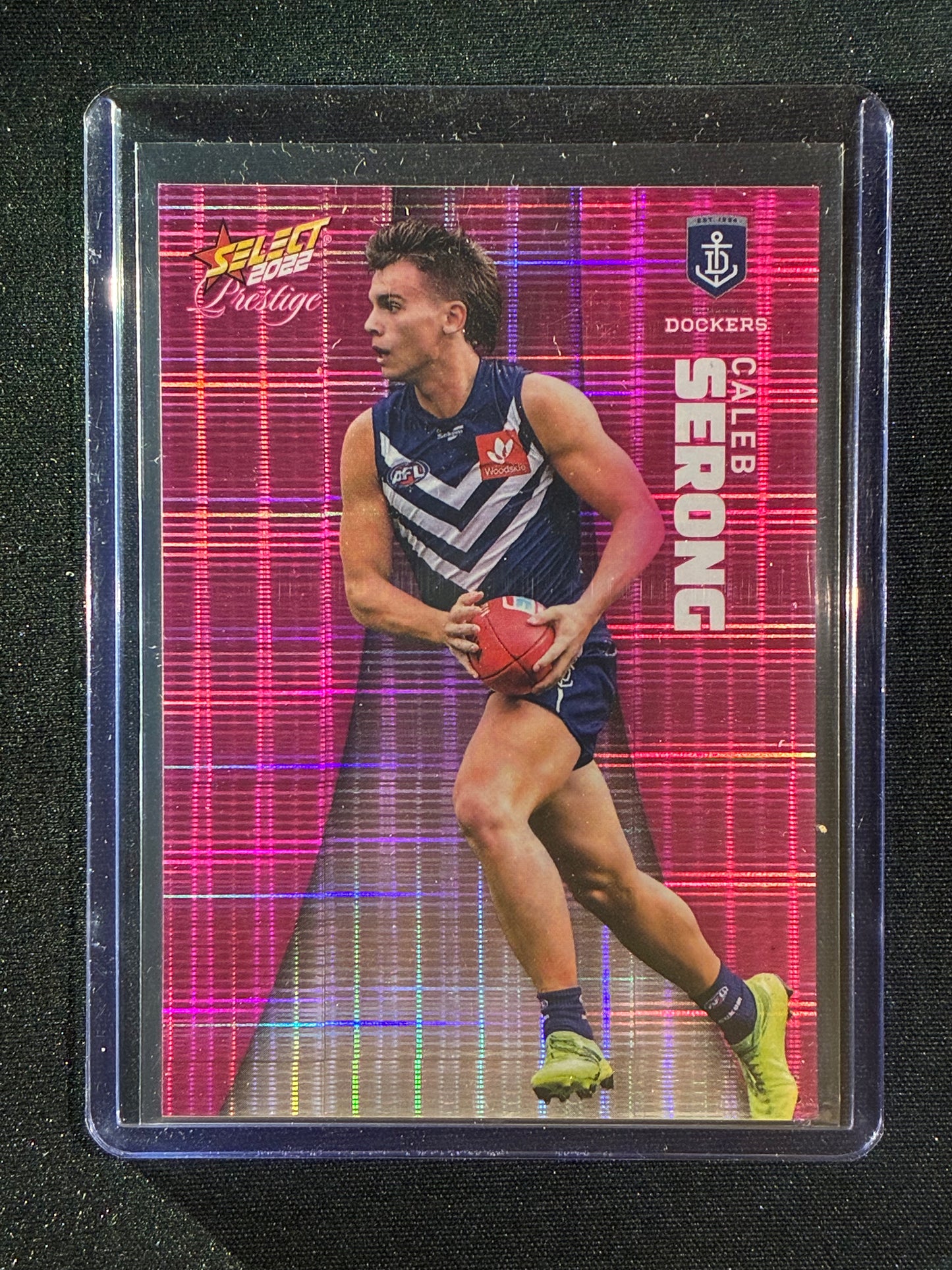 2022 Footy Stars Prestige CALEB SERONG Pink Parallel 238/325