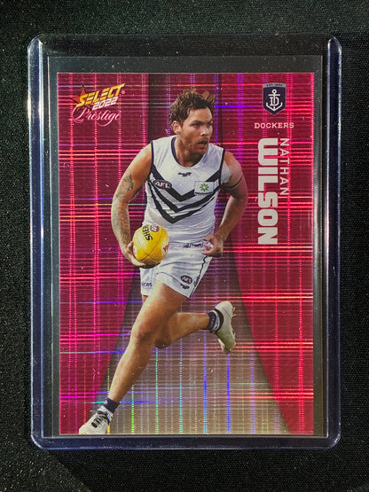 2022 Footy Stars Prestige NATHAN WILSON Pink Parallel 13/325