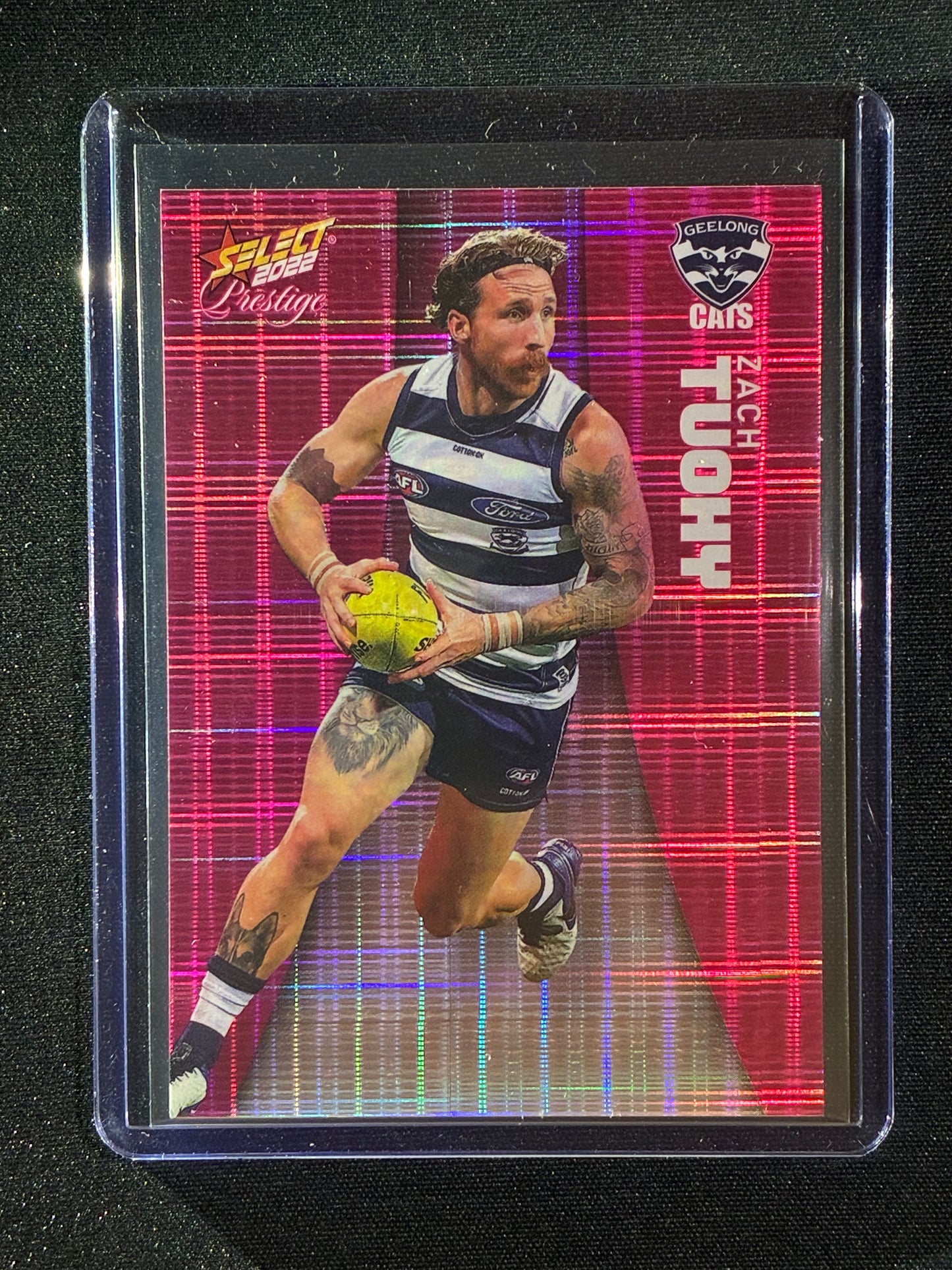 2022 Footy Stars Prestige ZACH TUOHY Pink Parallel 188/325