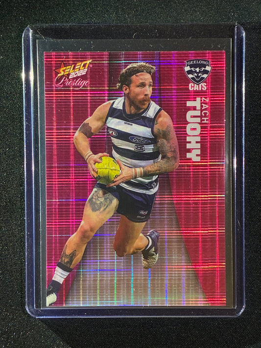 2022 Footy Stars Prestige ZACH TUOHY Pink Parallel 188/325