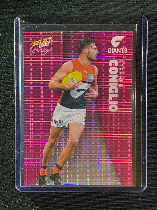 2022 Footy Stars Prestige STEPHEN CONIGLIO Pink Parallel 16/325