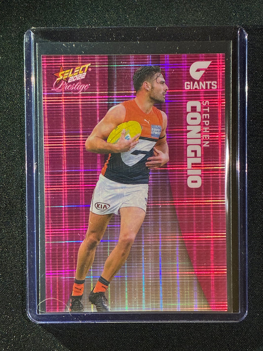 2022 Footy Stars Prestige STEPHEN CONIGLIO Pink Parallel 32/325