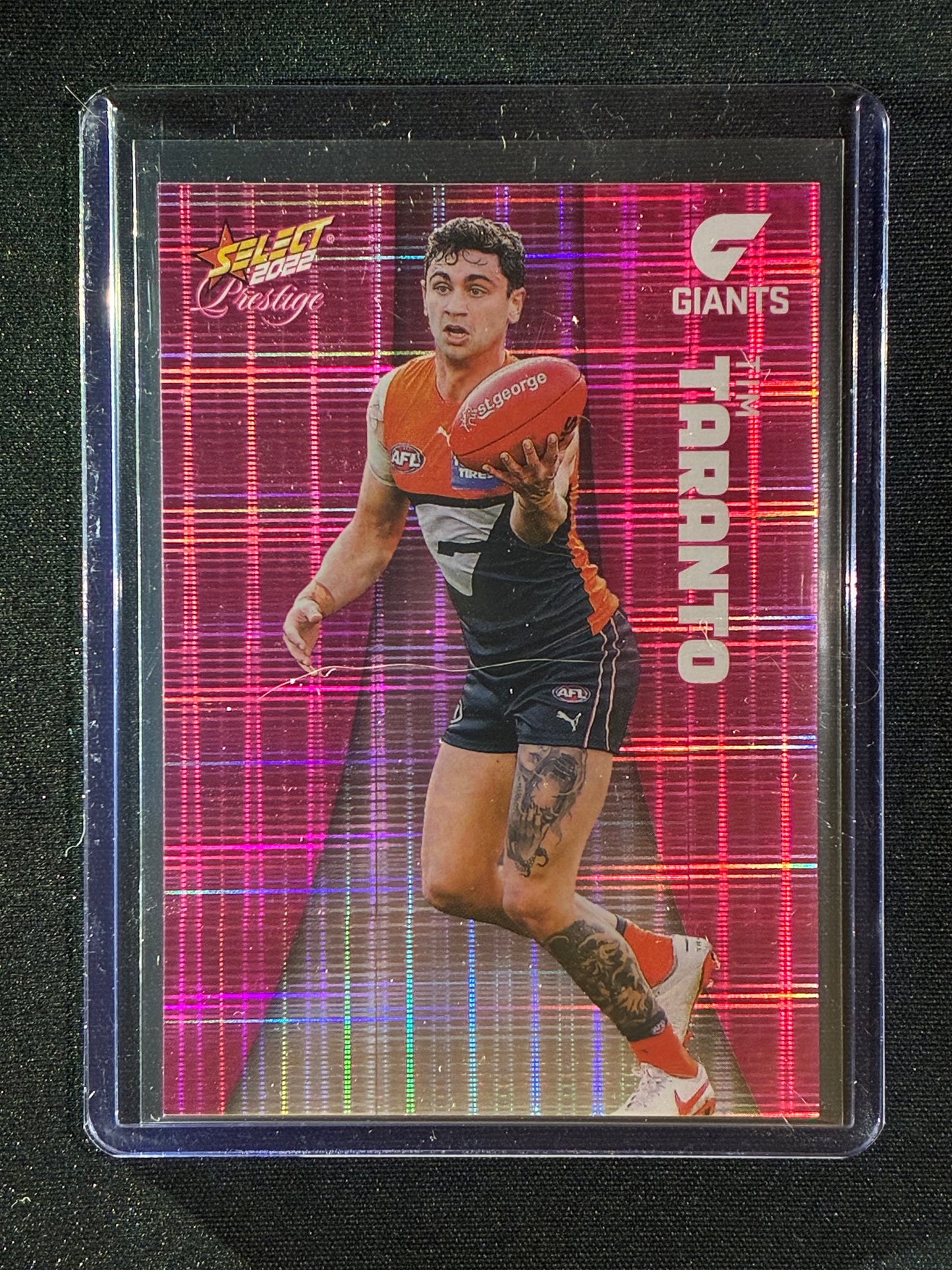 2022 Footy Stars Prestige TIM TARANTO Pink Parallel 127/325