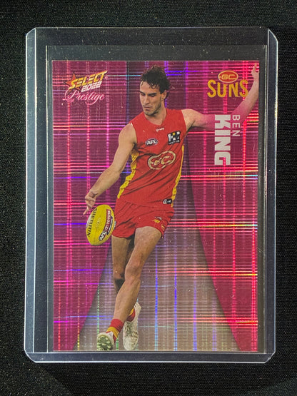 2022 Footy Stars Prestige BEN KING Pink Parallel 11/325
