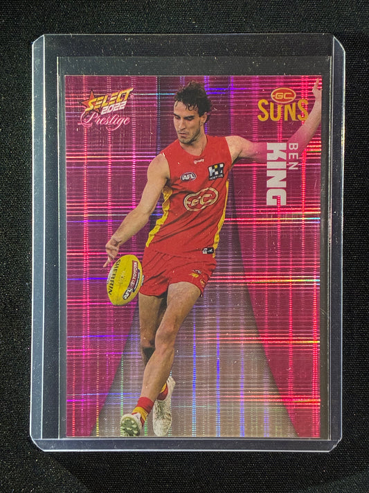 2022 Footy Stars Prestige BEN KING Pink Parallel 11/325