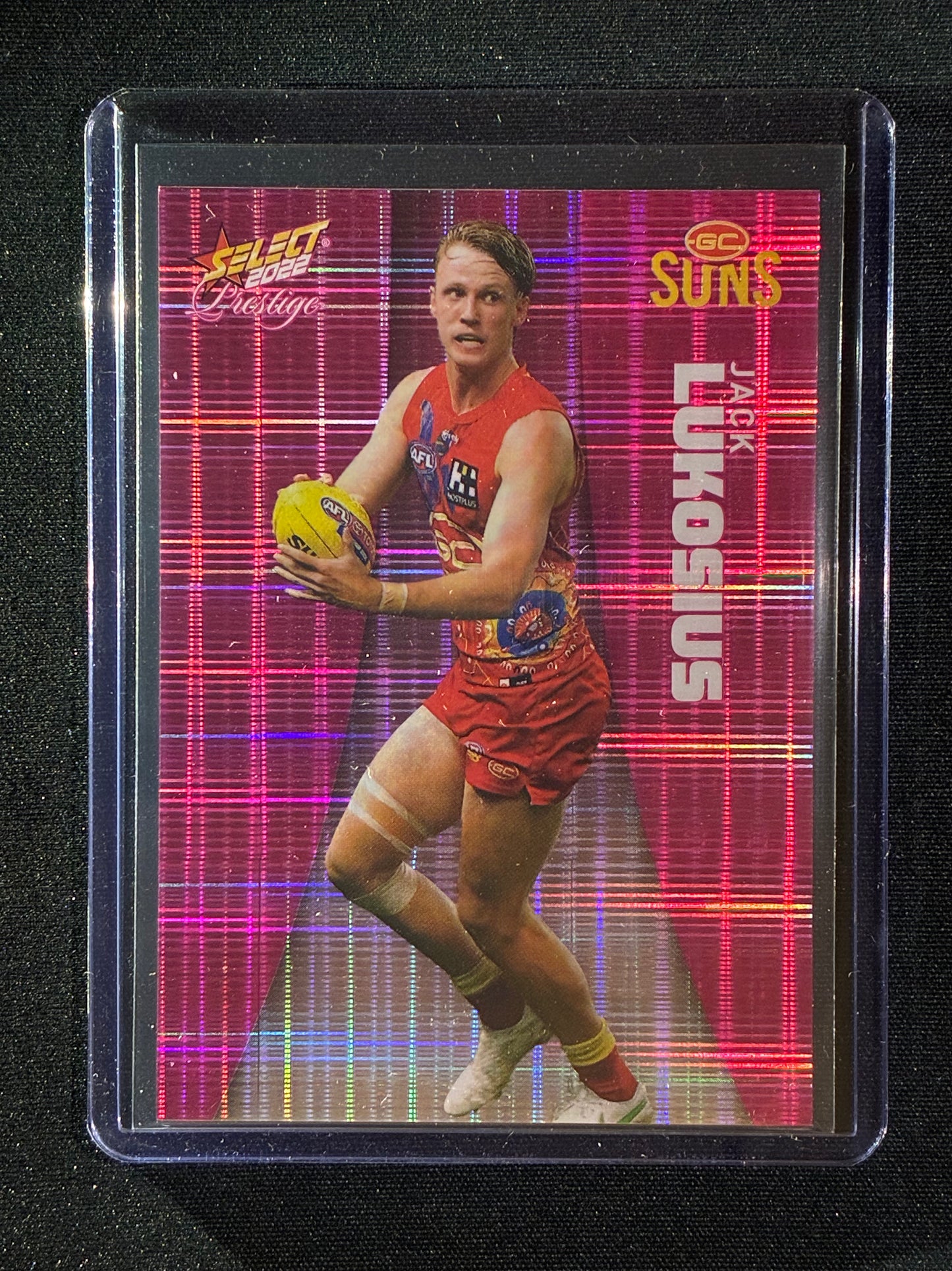 2022 Footy Stars Prestige JACK LUKOSIUS Pink Parallel 78/325