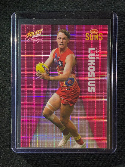 2022 Footy Stars Prestige JACK LUKOSIUS Pink Parallel 78/325