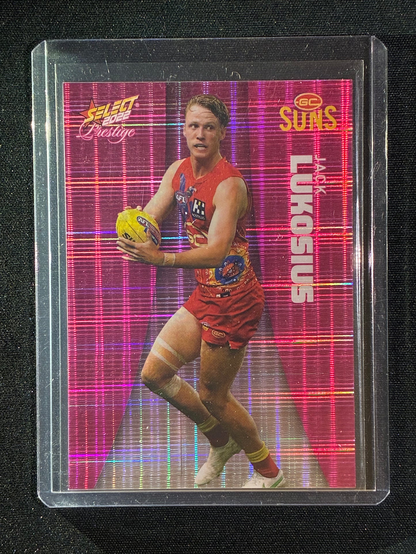 2022 Footy Stars Prestige JACK LUKOSIUS Pink Parallel 132/325