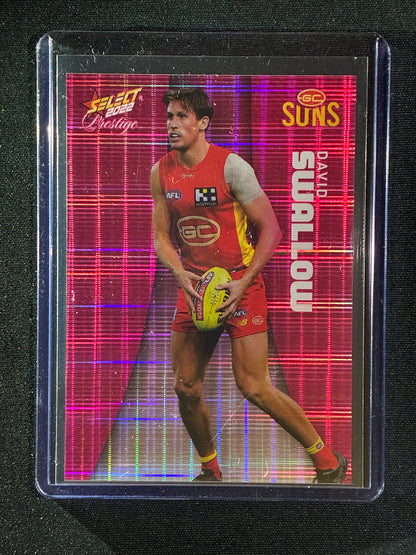 2022 Footy Stars Prestige DAVID SWALLOW Pink Parallel 31/325