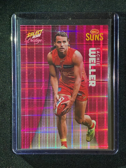 2022 Footy Stars Prestige LACHIE WELLER Pink Parallel 216/325
