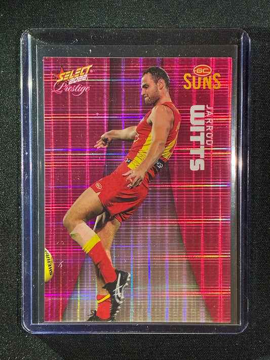 2022 Footy Stars Prestige JARROD WITTS Pink Parallel 303/325