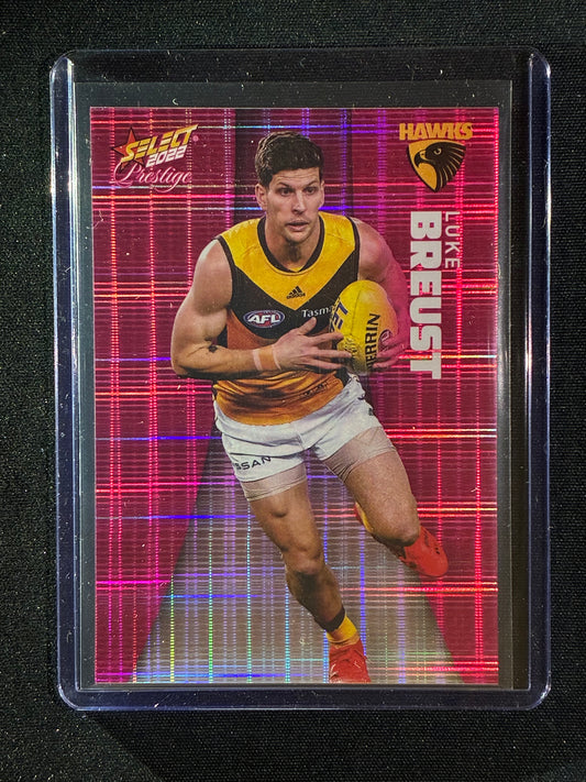 2022 Footy Stars Prestige LUKE BREUST Pink Parallel 153/325