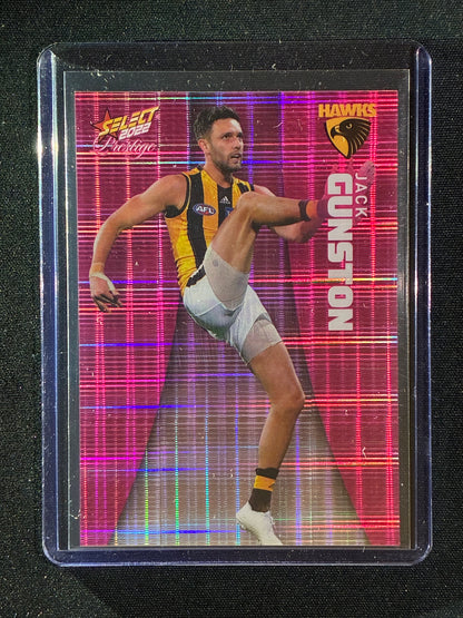2022 Footy Stars Prestige JACK GUNSTON Pink Parallel 39/325