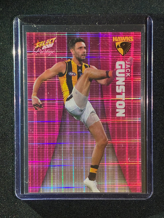 2022 Footy Stars Prestige JACK GUNSTON Pink Parallel 39/325