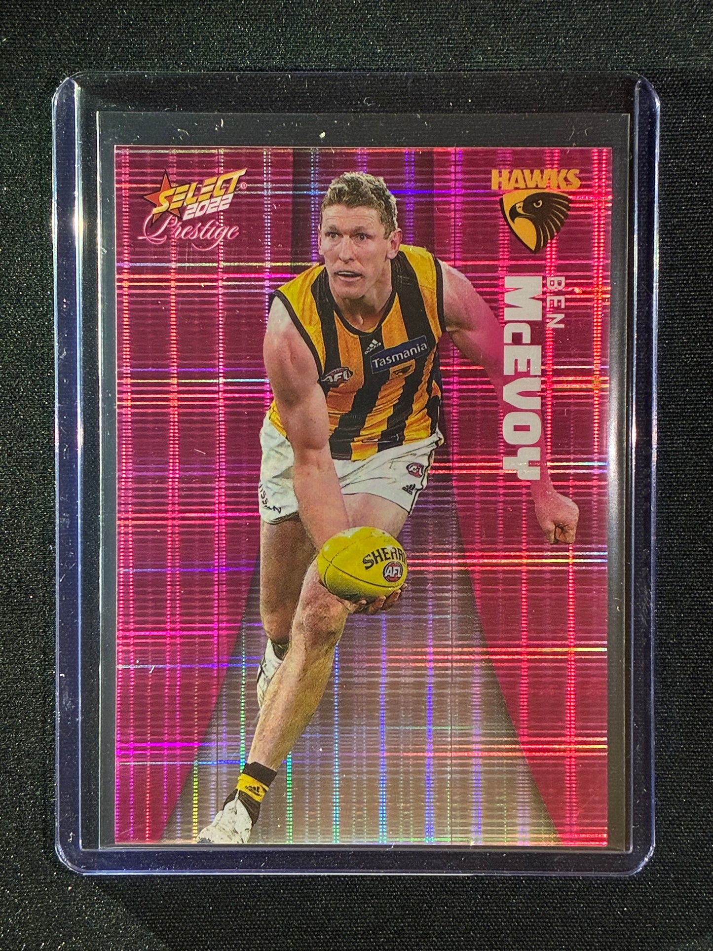 2022 Footy Stars Prestige BEN MCEVOY Pink Parallel 247/325