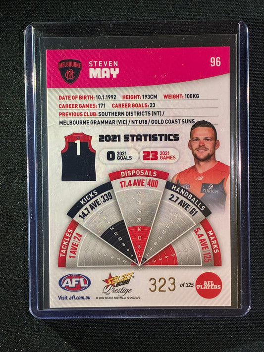 2022 Footy Stars Prestige STEVEN MAY Pink Parallel 323/325
