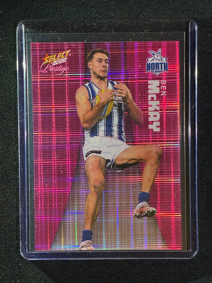 2022 Footy Stars Prestige BEN MCKAY Pink Parallel 276/325