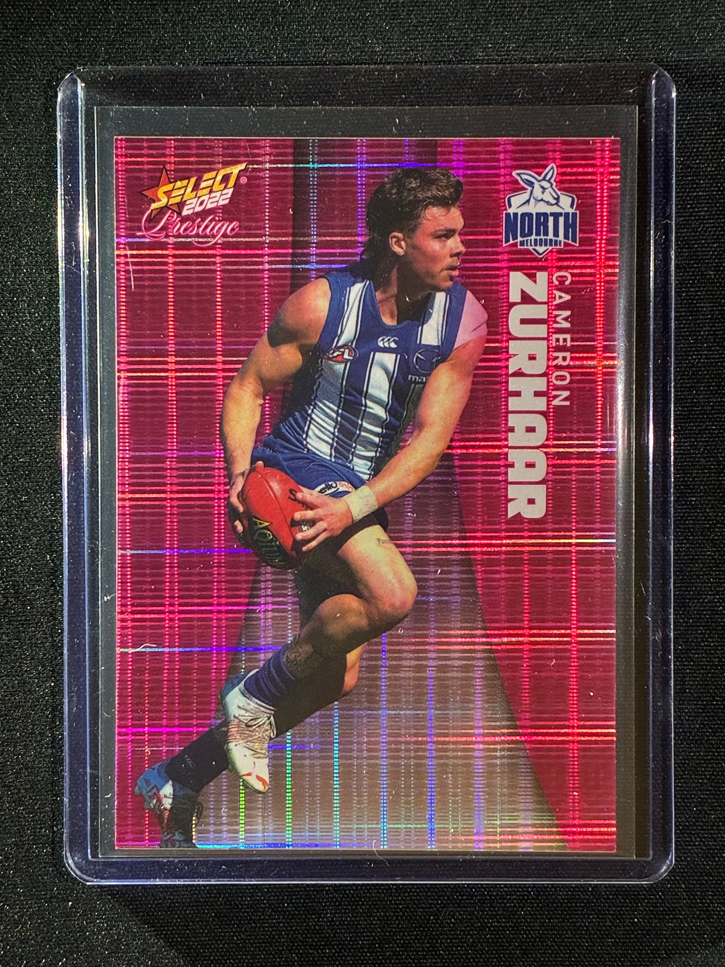 2022 Footy Stars Prestige CAMERON ZURHAAR Pink Parallel 56/325