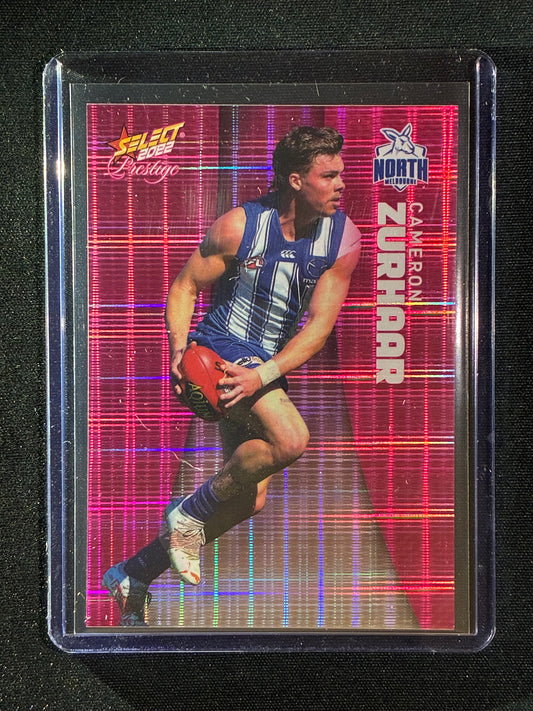2022 Footy Stars Prestige CAMERON ZURHAAR Pink Parallel 171/325