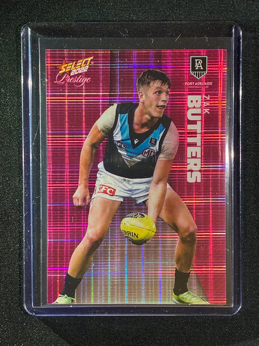 2022 Footy Stars Prestige ZAK BUTTERS Pink Parallel 224/325
