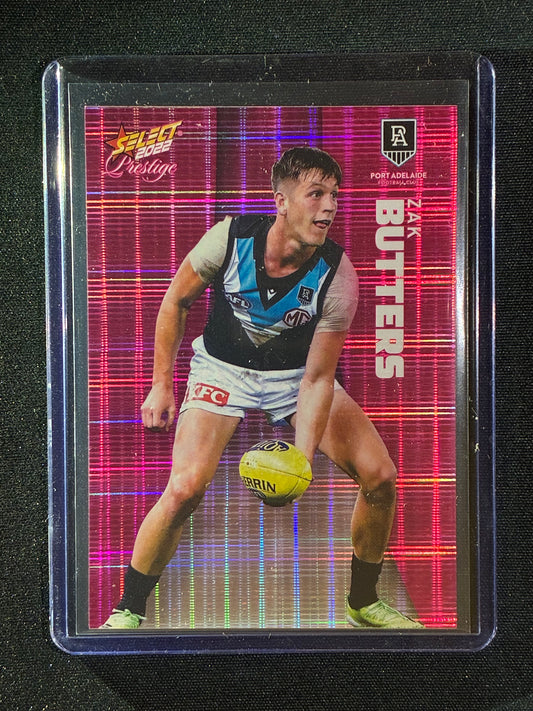 2022 Footy Stars Prestige ZAK BUTTERS Pink Parallel 254/325