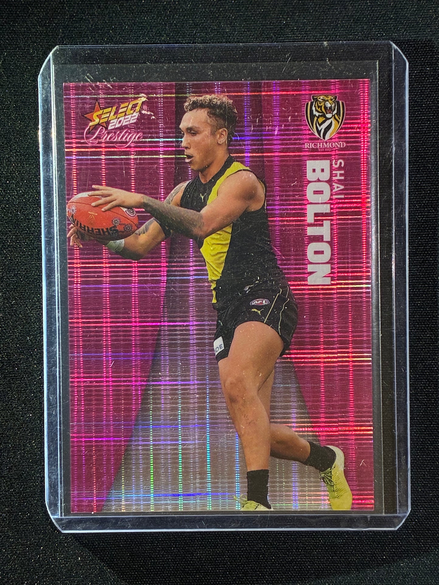 2022 Footy Stars Prestige SHAI BOLTON Pink Parallel 325/325 1/1
