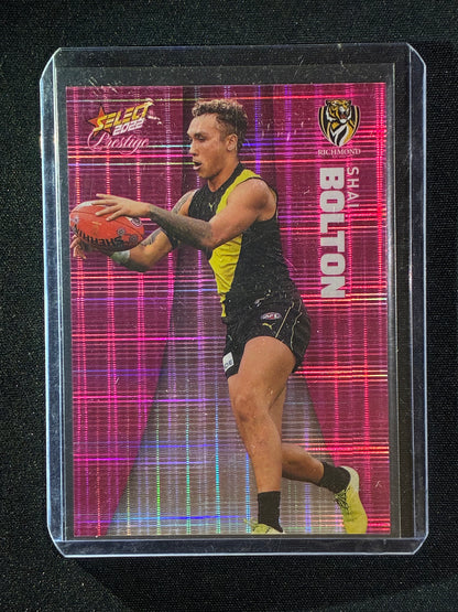 2022 Footy Stars Prestige SHAI BOLTON Pink Parallel 325/325 1/1