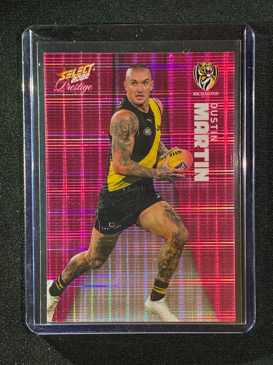 2022 Footy Stars Prestige DUSTIN MARTIN Pink Parallel 77/325