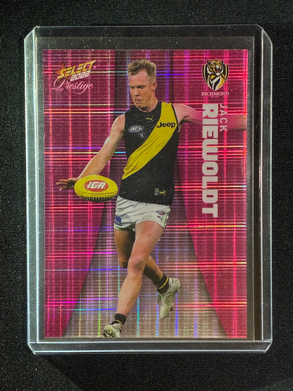 2022 Footy Stars Prestige JACK RIEWOLDT Pink Parallel 62/325