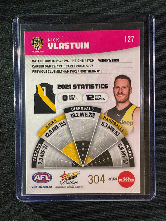 2022 Footy Stars Prestige NICK VLAUSTIN Pink Parallel 304/325