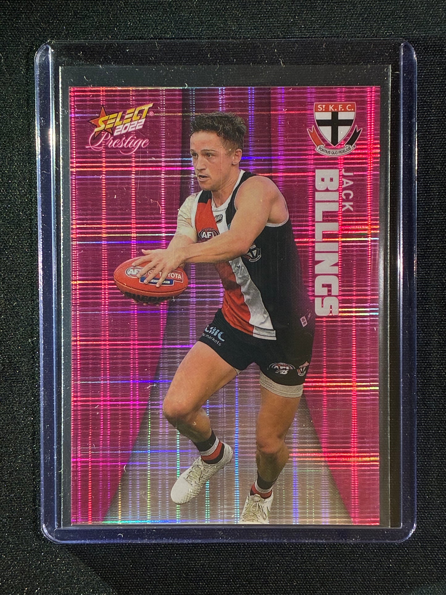 2022 Footy Stars Prestige JACK BILLINGS Pink Parallel 295/325