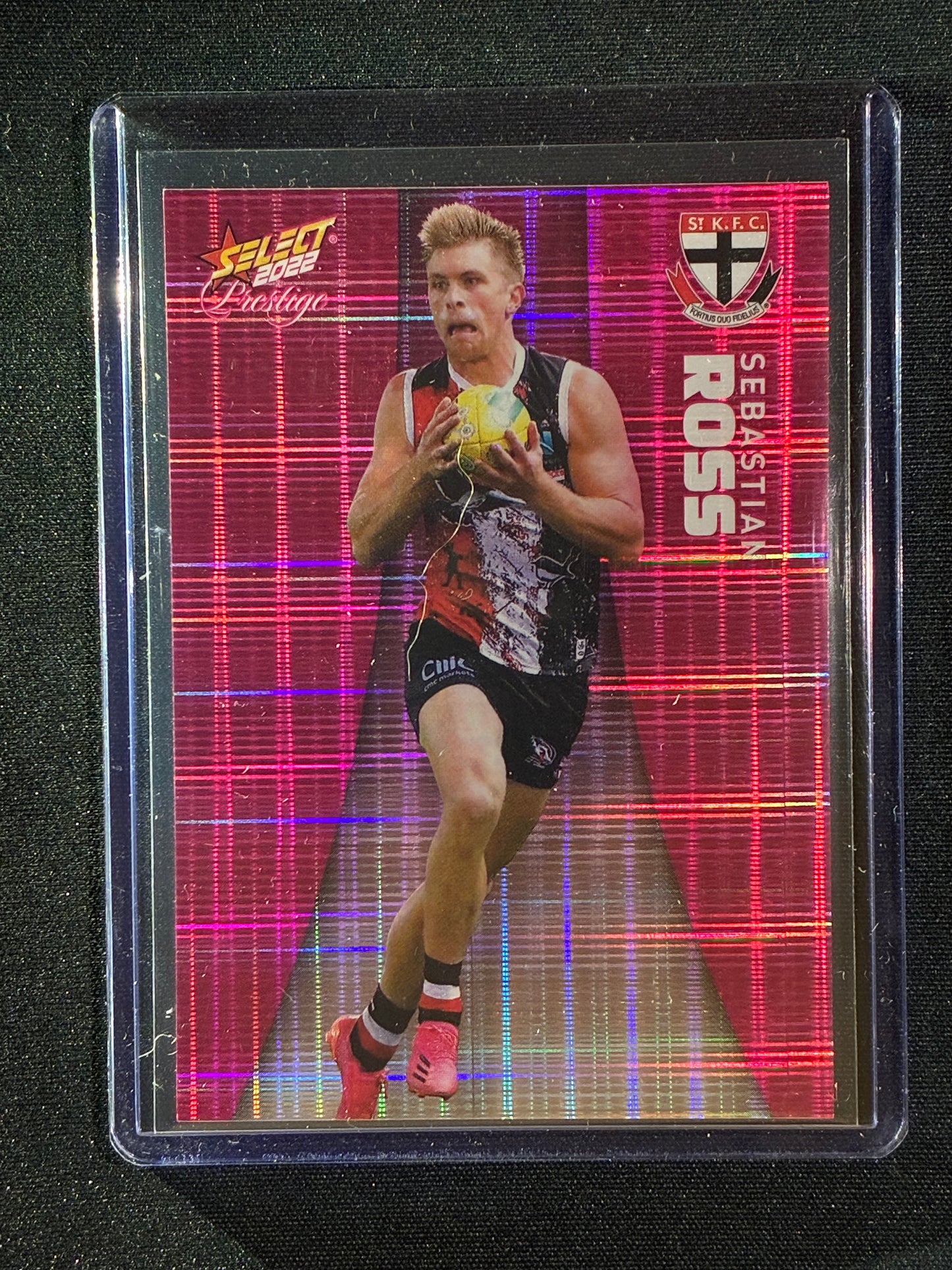 2022 Footy Stars Prestige SEBASTIAN ROSS Pink Parallel 51/325