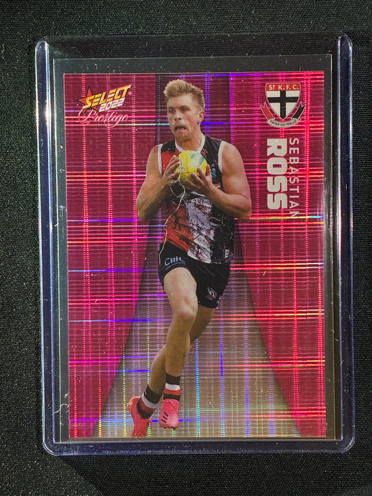 2022 Footy Stars Prestige SEBASTIAN ROSS Pink Parallel 51/325