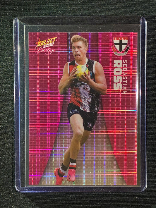 2022 Footy Stars Prestige SEBASTIAN ROSS Pink Parallel 284/325
